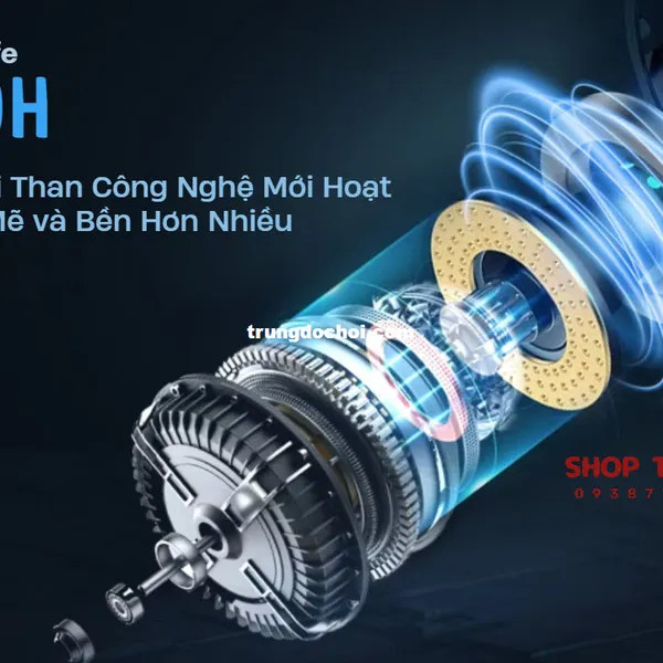 Máy Bú Mút Dương Vật LCD 9 Chế Độ Rung và Hút