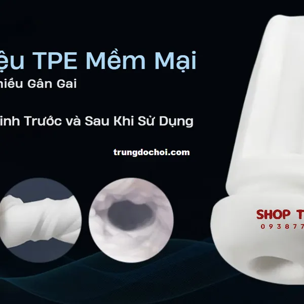 Máy Bú Mút Dương Vật LCD 9 Chế Độ Rung và Hút
