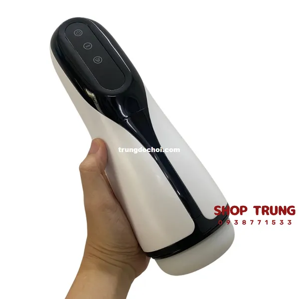 Máy Bú Mút Dương Vật LCD 9 Chế Độ Rung và Hút