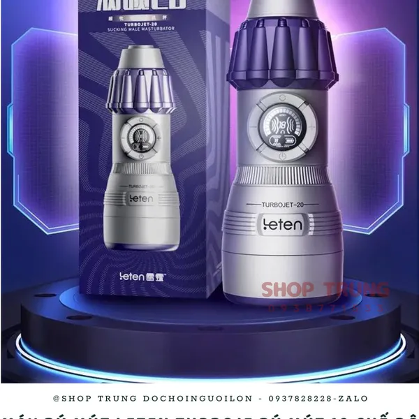 Máy bú mút Leten Turbojet -Trải nghiệm tuyệt vời cho nam giới