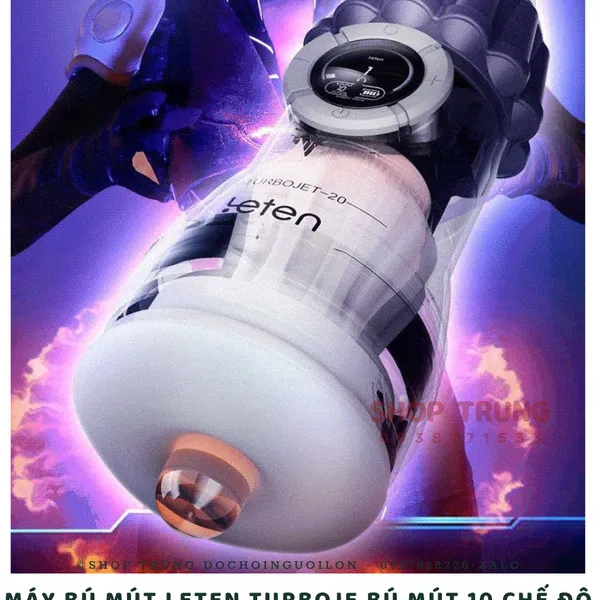 Máy bú mút Leten Turbojet -Trải nghiệm tuyệt vời cho nam giới
