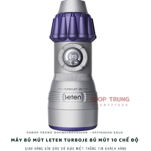 Máy bú mút Leten Turbojet -Trải nghiệm tuyệt vời cho nam giới