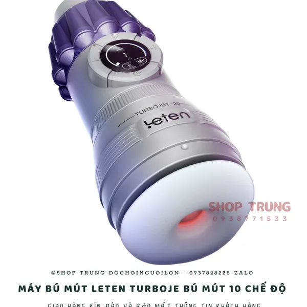 Máy bú mút Leten Turbojet -Trải nghiệm tuyệt vời cho nam giới