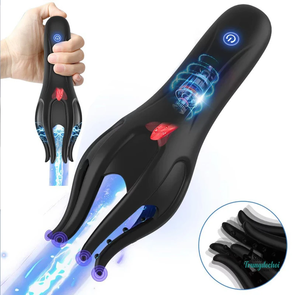 Máy Liếm Quy Đầu Endurelix Wave Lưỡi Silicone Chuyển Động Sóng, 10 Chế Độ