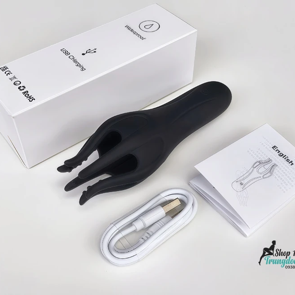 Máy Liếm Quy Đầu Endurelix Wave Lưỡi Silicone Chuyển Động Sóng, 10 Chế Độ