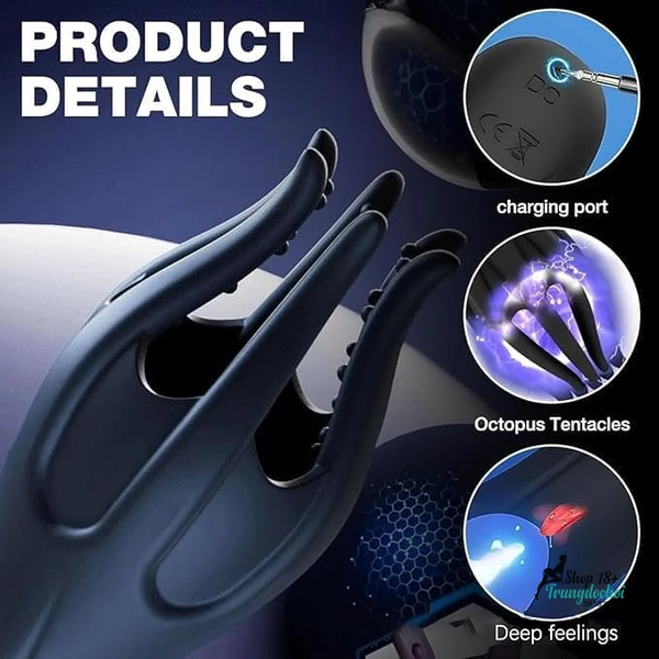 Máy Liếm Quy Đầu Endurelix Wave Lưỡi Silicone Chuyển Động Sóng, 10 Chế Độ