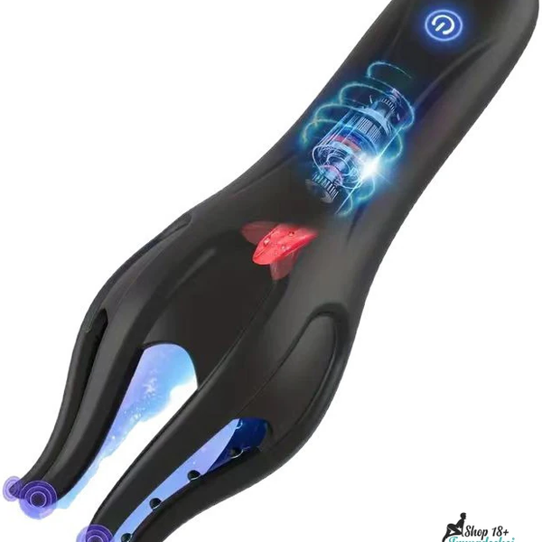 Máy Liếm Quy Đầu Endurelix Wave Lưỡi Silicone Chuyển Động Sóng, 10 Chế Độ