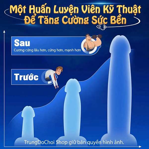 Máy Massage Dương Vật Điều Khiển App — Vòng Rung 9 Chế Độ, Khóa Tinh Hoàn, Gai Massage 360°