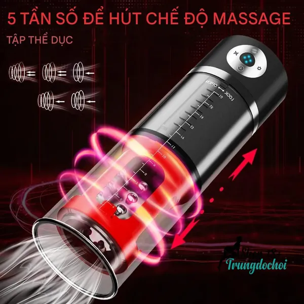 Máy Massage Dương Vật Yeain Man PowerUp 10 Chế Độ Hút Xoay Kép
