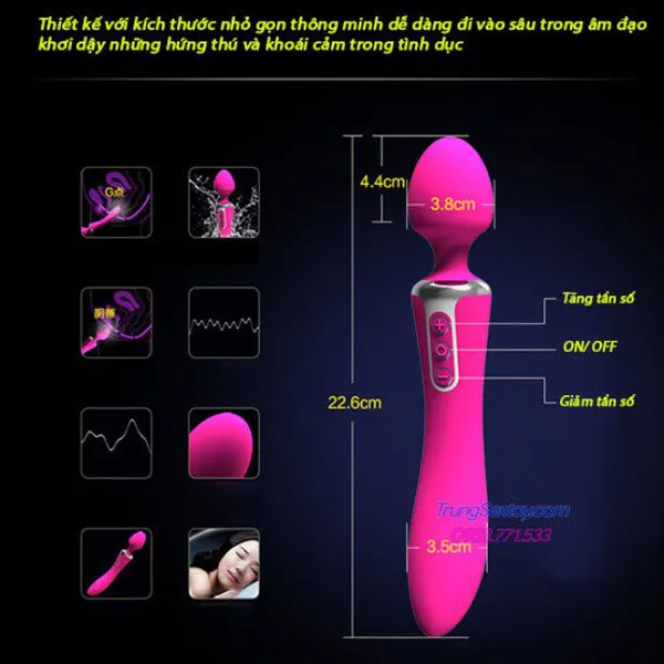 Máy Massage Leten 2 Đầu - Đỉnh Cao Của Sự Thăng Hoa Trong Tình Dục