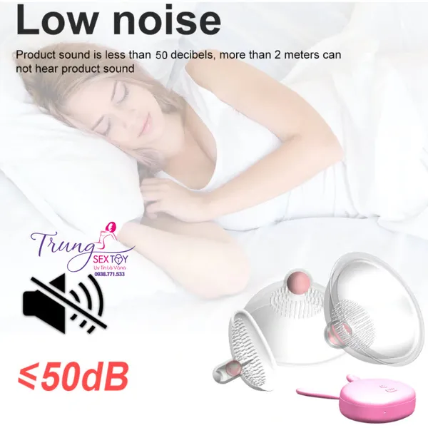 Matxa ngực điều khiển từ xa 10 chế độ rung cực mạnh