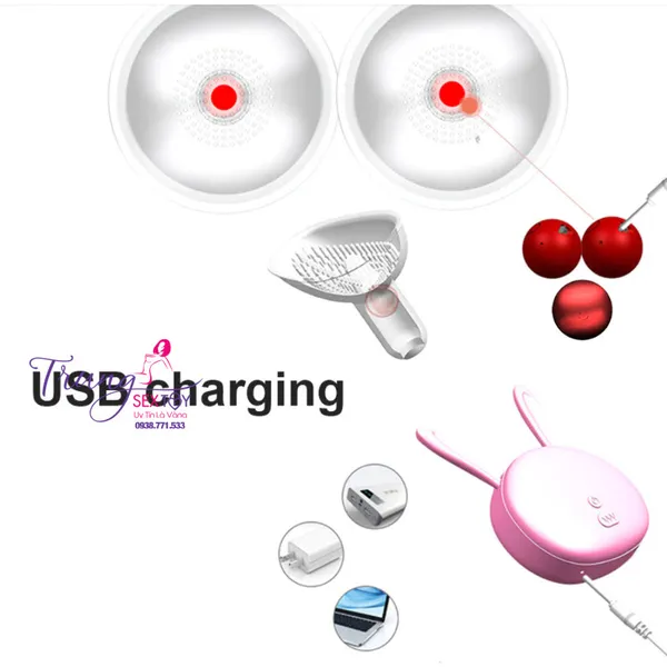 Matxa ngực điều khiển từ xa 10 chế độ rung cực mạnh