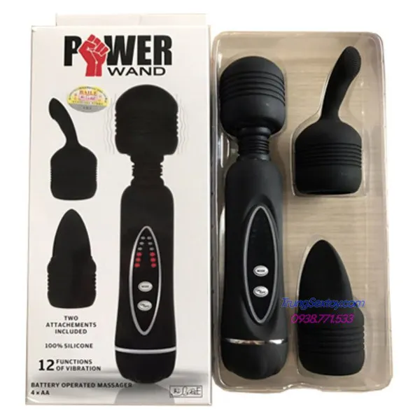 Power Wand Máy Massage Vùng Kín - Chạm Tới Đỉnh Cao Của Khoái Cảm