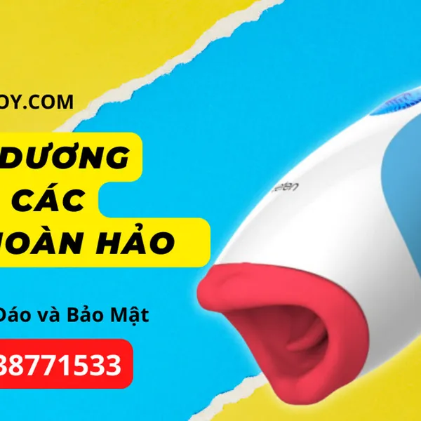 Kích thích, bú liếm dương vật với máy Oralsex Leten  