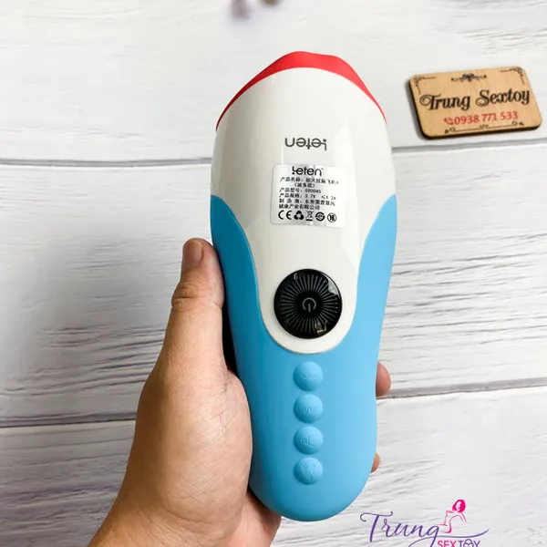 Kích thích, bú liếm dương vật với máy Oralsex Leten  