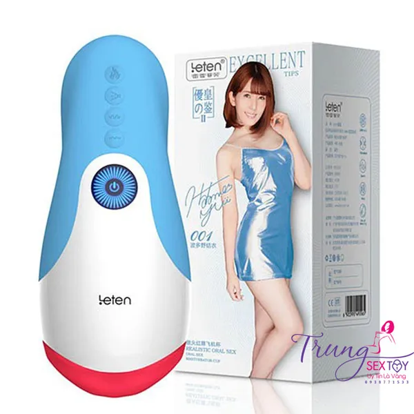 Kích thích, bú liếm dương vật với máy Oralsex Leten  