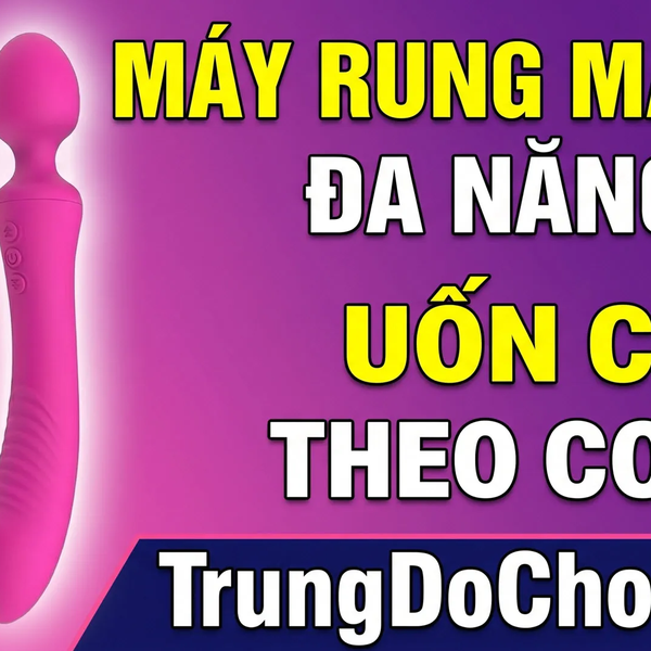 Chày Rung 2 Đầu Sparta 14 Chế Độ, Kích Thích Kép Điểm G, Hậu Môn Tối Cuối Tuần Không Cần Chọn
