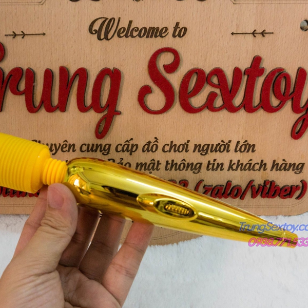 Dụng cụ massage kích thích điểm G mini Gold