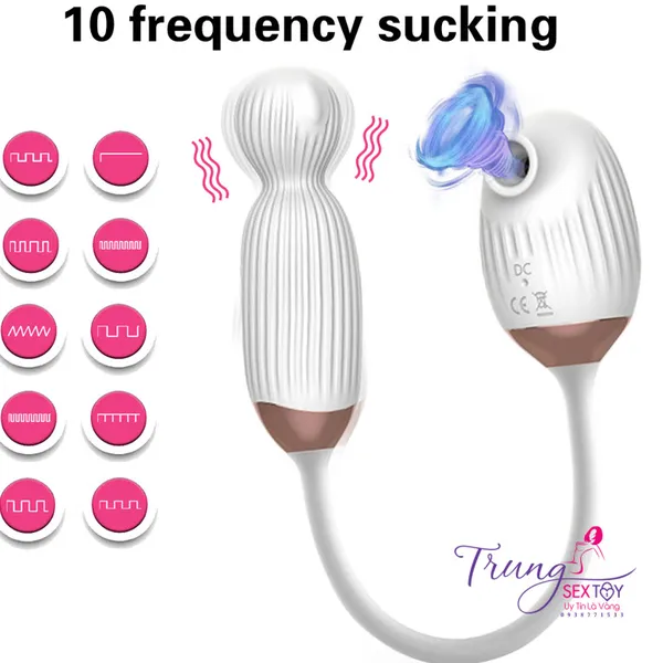 Máy rung 360 độ và bú mút cực mạnh dành cho các bạn nữ  
