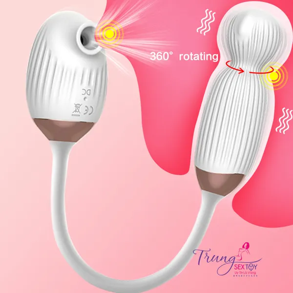 Máy rung 360 độ và bú mút cực mạnh dành cho các bạn nữ  