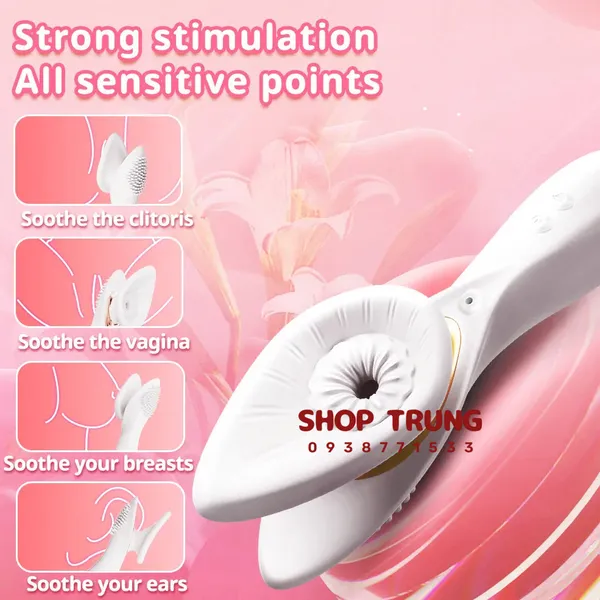 Yeain ScentWave Máy Rung Bú Mút Vùng Kín 