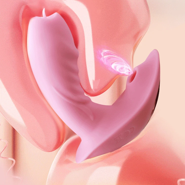 Máy Rung Đeo Butterfly — Hút & Liếm Âm Vật, Điều Khiển App Từ Xa