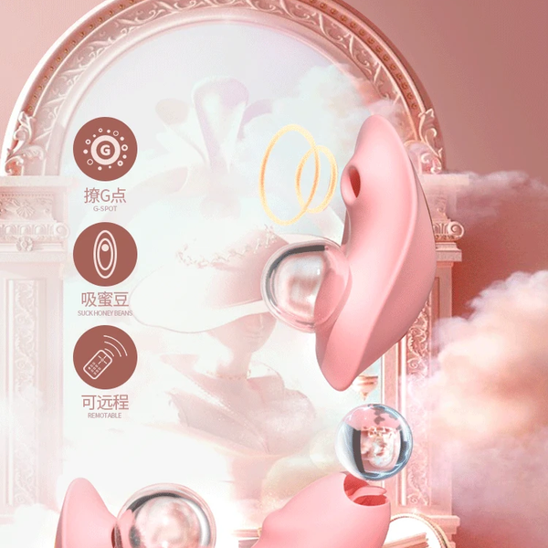 Máy Rung Đeo Butterfly — Hút & Liếm Âm Vật, Điều Khiển App Từ Xa