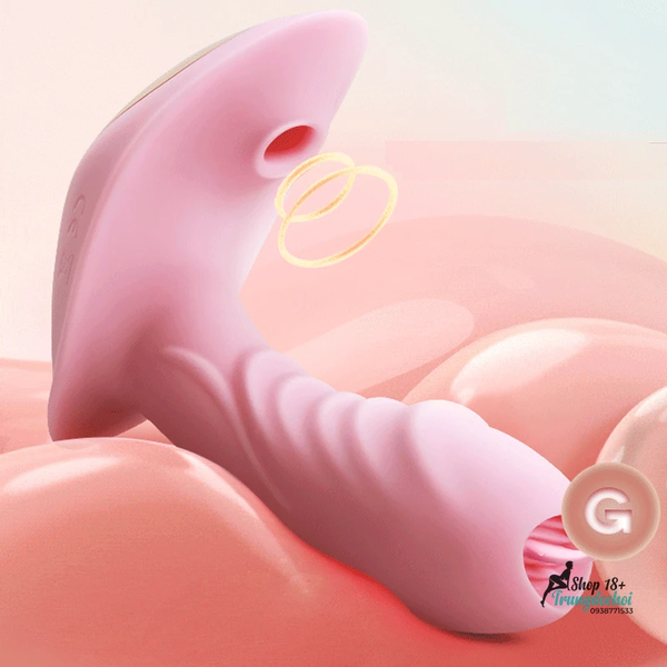 Máy Rung Đeo Butterfly — Hút & Liếm Âm Vật, Điều Khiển App Từ Xa