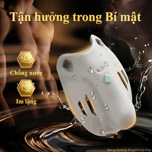 Máy Rung Đeo Quần Lót Nam Tăng Khối Phồng, 9 Chế Độ, Điều Khiển App
