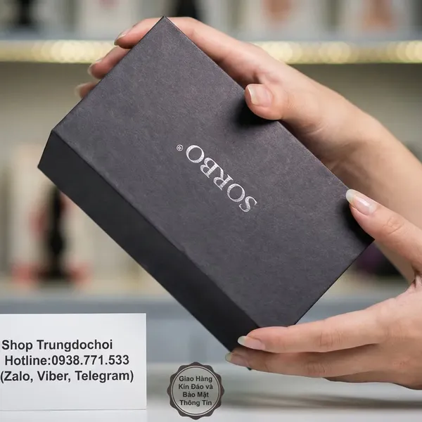 Máy Rung Hậu Môn Điểm G Sorbo 12 Chế Độ Rung Mạnh, Điều Khiển Từ Xa 5m Không Dây