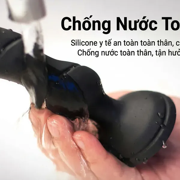 Máy Rung Hậu Môn Điểm G Sorbo 12 Chế Độ Rung Mạnh, Điều Khiển Từ Xa 5m Không Dây