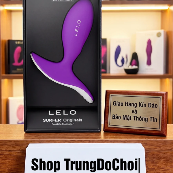 Máy Rung Hậu Môn Lelo Surfer Originals — Chân Đế Loe, Kết Nối App