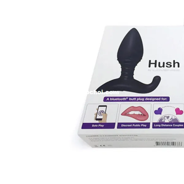 Máy Rung Hậu Môn Lovense Hush Điều Khiển Bằng App 10 Chế Độ Rung Cực Đỉnh