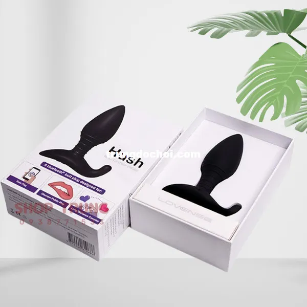 Máy Rung Hậu Môn Lovense Hush Điều Khiển Bằng App 10 Chế Độ Rung Cực Đỉnh