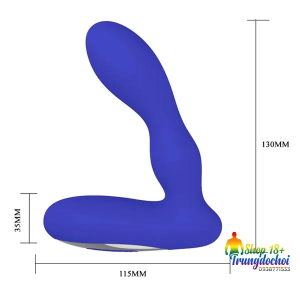 Máy Rung Tuyến Tiền Liệt Pretty Love Brave  12 Chế Độ Massage Đa Dạng