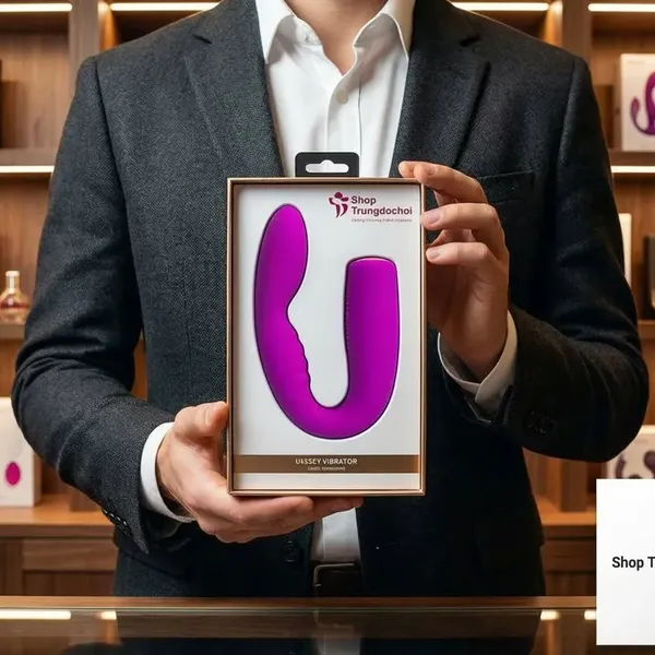 Máy Rung Tuyến Tiền Liệt Pretty Love Quintion 12 Chế Độ Rung Hình Chữ U Chống Nước