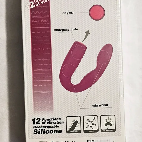 Máy Rung Tuyến Tiền Liệt Pretty Love Quintion 12 Chế Độ Rung Hình Chữ U Chống Nước