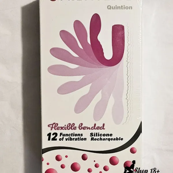 Máy Rung Tuyến Tiền Liệt Pretty Love Quintion 12 Chế Độ Rung Hình Chữ U Chống Nước