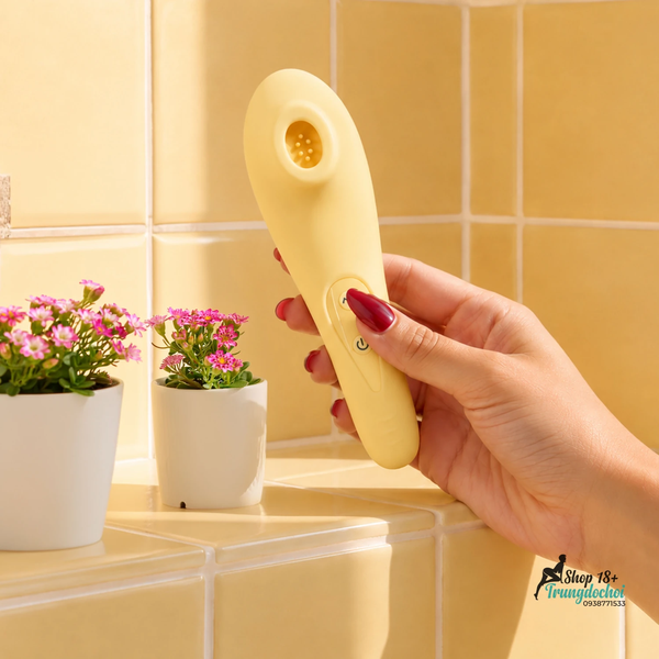  Máy Rung Hút Âm Vật Blenva Blyss — 10 Chế Độ Xung Khí, Không Cọ Xát Lên Da