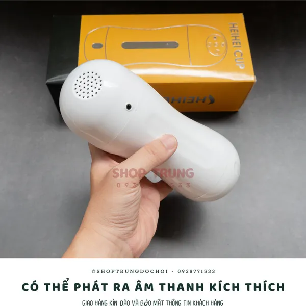 Máy Tự Sướng Rung Hút Co Thắc Tự Động Heihei Cup