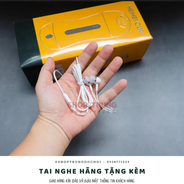 Máy Tự Sướng Rung Hút Co Thắc Tự Động Heihei Cup