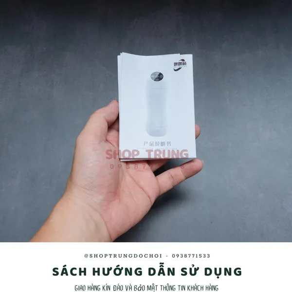 Máy Tự Sướng Rung Hút Co Thắc Tự Động Heihei Cup
