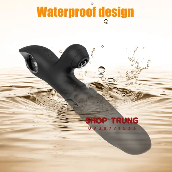 Máy Rung Đa Chức Năng Silicone Trải Nghiệm 3 Trong 1 Đỉnh Cao Rung, Hút & Lắc