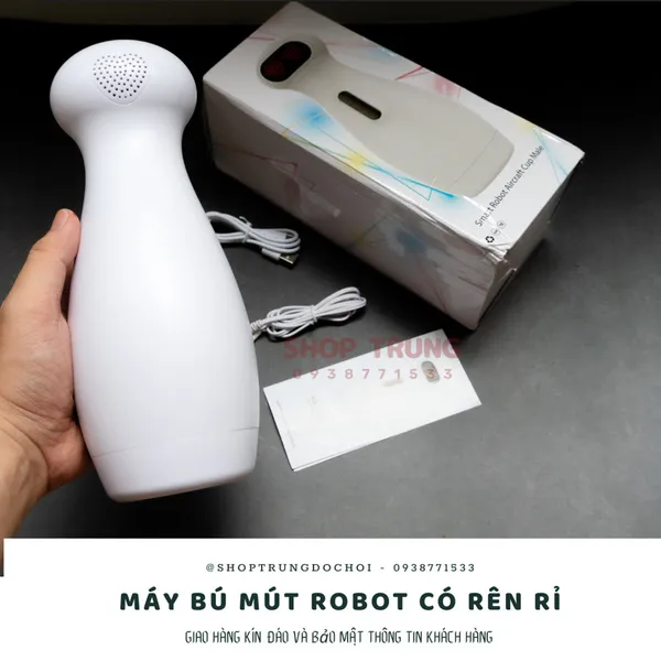 Tại sao máy rung bú hút co thắt tự động Cute Robot được yêu thích?
