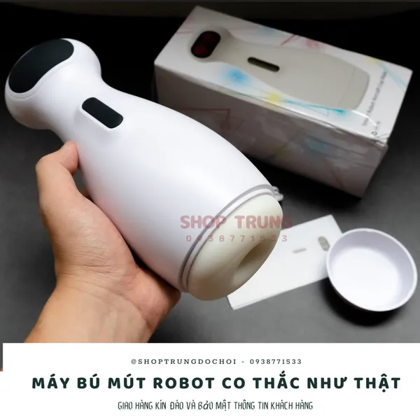 Tại sao máy rung bú hút co thắt tự động Cute Robot được yêu thích?
