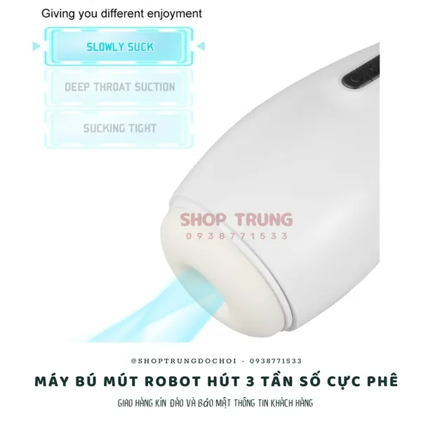 Tại sao máy rung bú hút co thắt tự động Cute Robot được yêu thích?