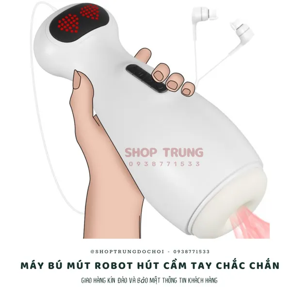 Tại sao máy rung bú hút co thắt tự động Cute Robot được yêu thích?