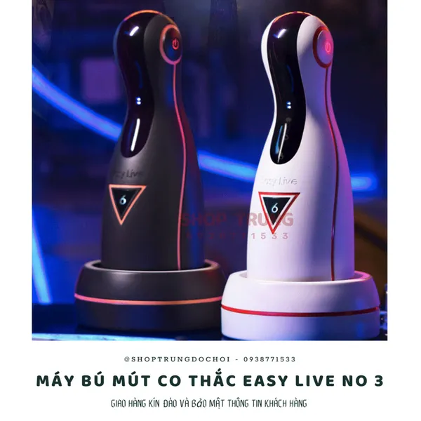 Máy Tự Sướng Rung Hút Co Thắc Tự Động Easy Live No 3