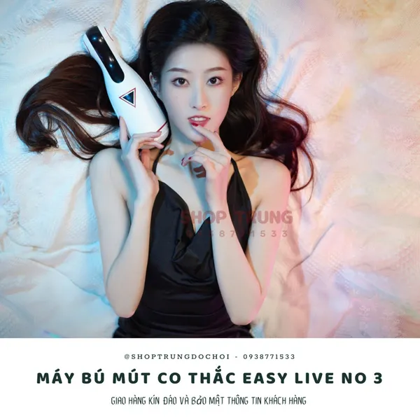 Máy Tự Sướng Rung Hút Co Thắc Tự Động Easy Live No 3