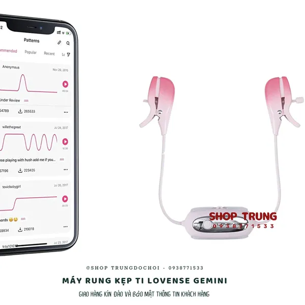 Khám Phá Trải Nghiệm Mới Lạ Với Máy Rung Kẹp Ti Lovense Gemini